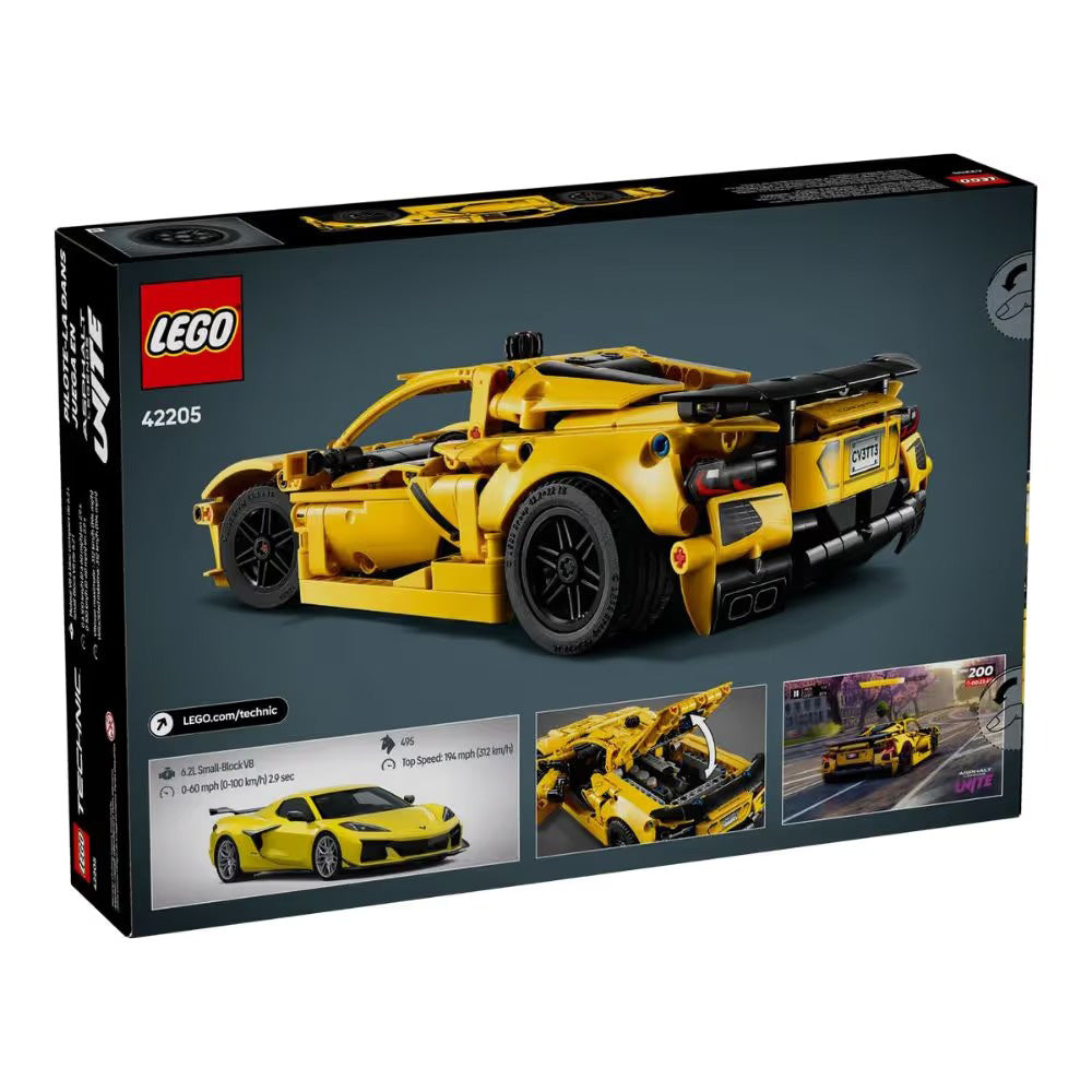 Lego42205 Lego Technic Chevrolette Corvette Stingraypapell.gr